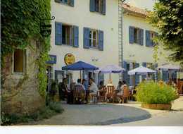 Delcampe - 43 BLESLE Place Du Vallat, Terrasse De Restaurant - Blesle