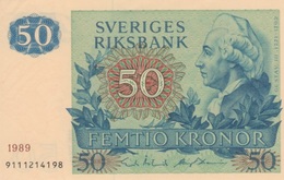 (B0205) SWEDEN, 1989. 50 Kronor. P-53d. UNC - Schweden