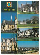 CP FONDETTES - Multi Vues - 6 Vues - Ed. Valoire N°21510 - Fondettes