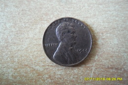 One Cent /USA De 1944 En TTB+ - 1909-1958: Lincoln, Wheat Ears Reverse