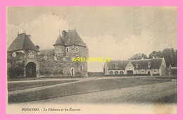 CPA  LANVELLEC  ROSANBO  Le Chateau Et Les Ecuries - Lanvellec