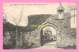 CPA  LANVELLEC  ROSANBO  L'Entrée Du Château De Rosanbo - Lanvellec