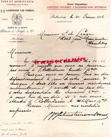 PAYS BAS- RARE LETTRE MANUSCRITE SIGNEE J.J. LATENSTEIN VAN VOORST- SCHRODER SCHYLER-VINS-4 GELDERSCHE KADE-1906 - Nederland