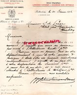 PAYS BAS- RARE LETTRE MANUSCRITE SIGNEE J.J. LATENSTEIN VAN VOORST- SCHRODER SCHYLER-VINS-4 GELDERSCHE KADE-1906 - Netherlands