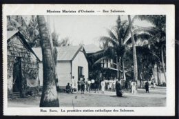 OCEANIE - ILES SALOMON - Rua Sura - La Première Station Catholique Des Salomon - Solomoneilanden