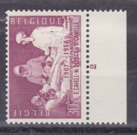 Belgie Plaatnummer COB** 1038.2 - ....-1960
