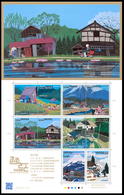 Japan 2011 Hometwons-Scenes In My Heart Series No.10/stamp Sheetlet MNH - Neufs