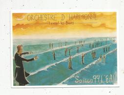 Cp , 70 ,LUXEUIL LES BAINS ,musique , ORCHESTRE D'HARMONIE ,saison 1999 ,L'EAU ,illustrateur , Vierge , Ed. Combier - Luxeuil Les Bains