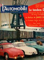 L'automobile N°142 Rallye De Monte-Carlo Classement Général - Le Pratique-Digest De La 2 CV - La 403 Commerciale 1958 - Auto/Moto