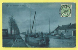 * Izegem - Iseghem * (SBP, Nr 15) Le Canal, Timbre, Bateau, Quai, Boat, Boot, Péniche, Belle Animation, TOP, Unique - Izegem