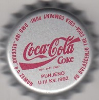 Coca-Cola Coca Cola Unused Bottle Cap Yugoslavia 1992 - Cappellini, Berretti, Visiere, …