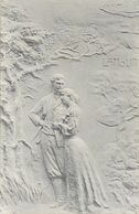 Bas Relief, Façon Mastroïani: L'Amour, Couple - Carte G.L. & Co. Serie 170, Dos Simple - Sculture