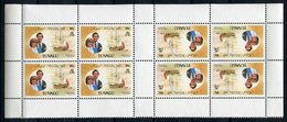RC 11511 TUVALU BF N° 6 - MARIAGE ROYAL CHARLES ET LADY DIANA SPENCER BLOC FEUILLET AVEC TETE BECHE TB - Tuvalu