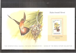 Rufous-breasted Hermit - Stamp From Grenada - XX/MNH - Unclassified