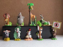 Kinder 2009 : Série Complète : Madagascar 2 (9 Figurines Avec 1 BPZ ) - Cartoni Animati