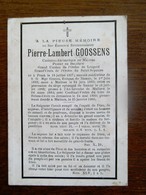 Doodsprentje  PIERRE ___ LAMBERT  Cardinal - Archevéque De Malines  PRIMAT De Belgique   Enz ......... - Obituary Notices