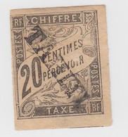 TAHITI. TAXE. N° 8 OBLIQUE ( PAS DE SIGNATURE ) - Nuovi