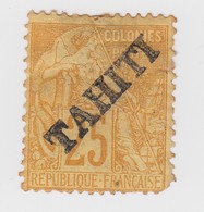 TAHITI. N° 14 ( PAS DE SIGNATURE ) - Neufs