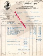 73 - CHAMBERY - FACTURE L' ALLOBROGE - UNION D' ALIMENTATION  SUD EST - 1926- BELLEY-ST JEAN MAURIENNE-MOUTIERS - 1900 – 1949