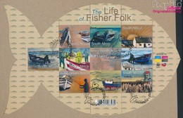 Südafrika 1901-1910 Kleinbogen (kompl.Ausg.) Gestempelt 2010 Das Leben Der Fischer (9283040 - Gebruikt