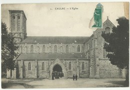 CPA  22 CALLAC - L'Eglise       Gc43 - Callac