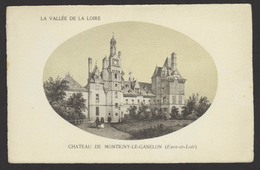 D 28 - MONTIGNY-le-GANELON - Le Château En Médaillon - Edition "SUPRA" - Montigny-le-Gannelon