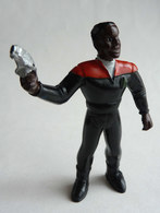 FIGURINE YOLANDA STAR TRECK PVC GEORGIE LAFORGE  Bout Du Pistolet Laser Cassé - Star Trek