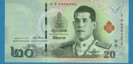 THAILAND 20 BAHT 2018 Serial 7G " King RAMA X Maha Vajiralongkorn " - Tailandia