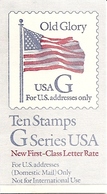 UNITED STATES (USA), 1994, Booklet 220, 10xG, Cover Greyish - 1981-...