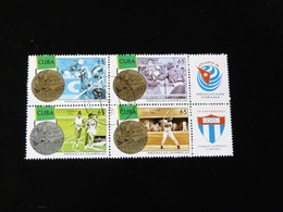 CUBA  -  ATANTA 96  - BLOC DE 4 - - Colecciones & Series