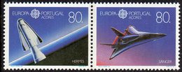 Europa 1991 - Açores - Navettes Spatiales - 2 Val Neufs // Mnh - 1991