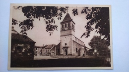 Carte Postale ( M1 ) Ancienne De Lacapelle Marival , L église - Lacapelle Marival