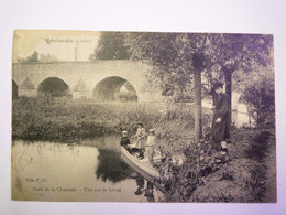 GP 2019 - 239  MONTARGIS  (Loiret)  :  Pont De La Chaussée  -  Vue Sur Le LOING    XXX - Montargis