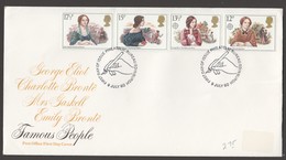 1980  FDC Women Writers   Mi Nr 841-4 - 1971-1980 Em. Décimales