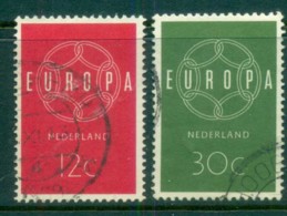 Netherlands 1959 Europa FU Lot76654 - Ohne Zuordnung