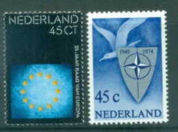 Netherlands 1974 Council Of Europe, NATO MUH Lot76746 - Unclassified