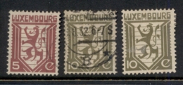 Luxembourg 1930 Coat Of Arms FU - Sonstige & Ohne Zuordnung