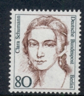 Germany Berlin 1986-89 Famous Women, 80pf Clara Schumann MUH - Other & Unclassified