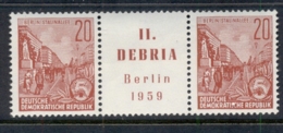 Germany DDR 1959 Agricultural Workers 20pf DEBRIA Pr MUH - Andere & Zonder Classificatie