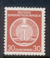 Germany DDR 1954 Official 30pf MUH - Sonstige & Ohne Zuordnung