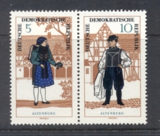 Germany DDR 1966 Costumes 5,10pf MUH - Other & Unclassified