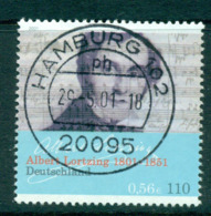 Germany 2001 Albert Lotzing FU Lot63811 - Autres & Non Classés