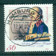 Germany 2002 Adolph Freiherr FU Lot63865 - Altri & Non Classificati