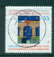 Germany 2003 German-French Cooperation Treaty FU Lot63911 - Autres & Non Classés