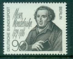 Germany Berlin 1979 Mendelssohn, Philosopher MUH - Autres & Non Classés