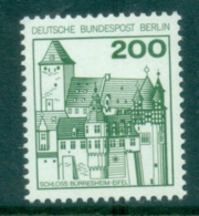 Germany Berlin 1977-79 Castles 200pf Burresheim MUH - Andere & Zonder Classificatie