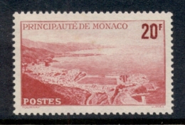 Monaco 1948 Panorama Of Monaco 20f MUH - Andere & Zonder Classificatie