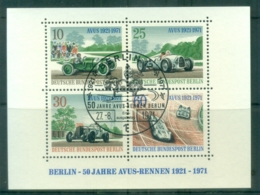 Germany Berlin 1971 Racing Cars MS CTO - Andere & Zonder Classificatie