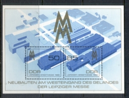 Germany DDR 1989 Leipzig Fair MS MUH - Other & Unclassified