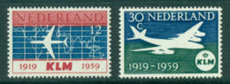 Netherlands 1959 KLM Airlines MLH Lot34815 - Non Classés
